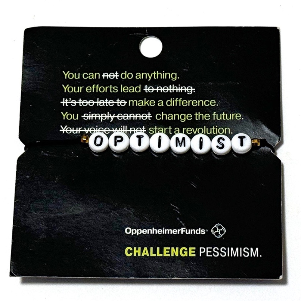 Ryan Porter OPTIMIST - String Bracelet – Made in USA